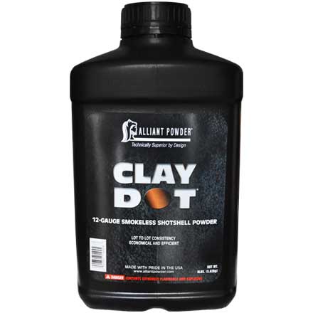 Alliant Clay Dot Smokeless Shotshell Pulver (3.7 Kg)