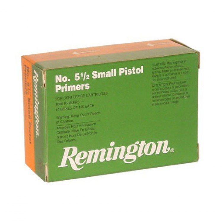 Zündhütchen Remington #5 1/2 Small Pistol Magnum | 1000 Stück